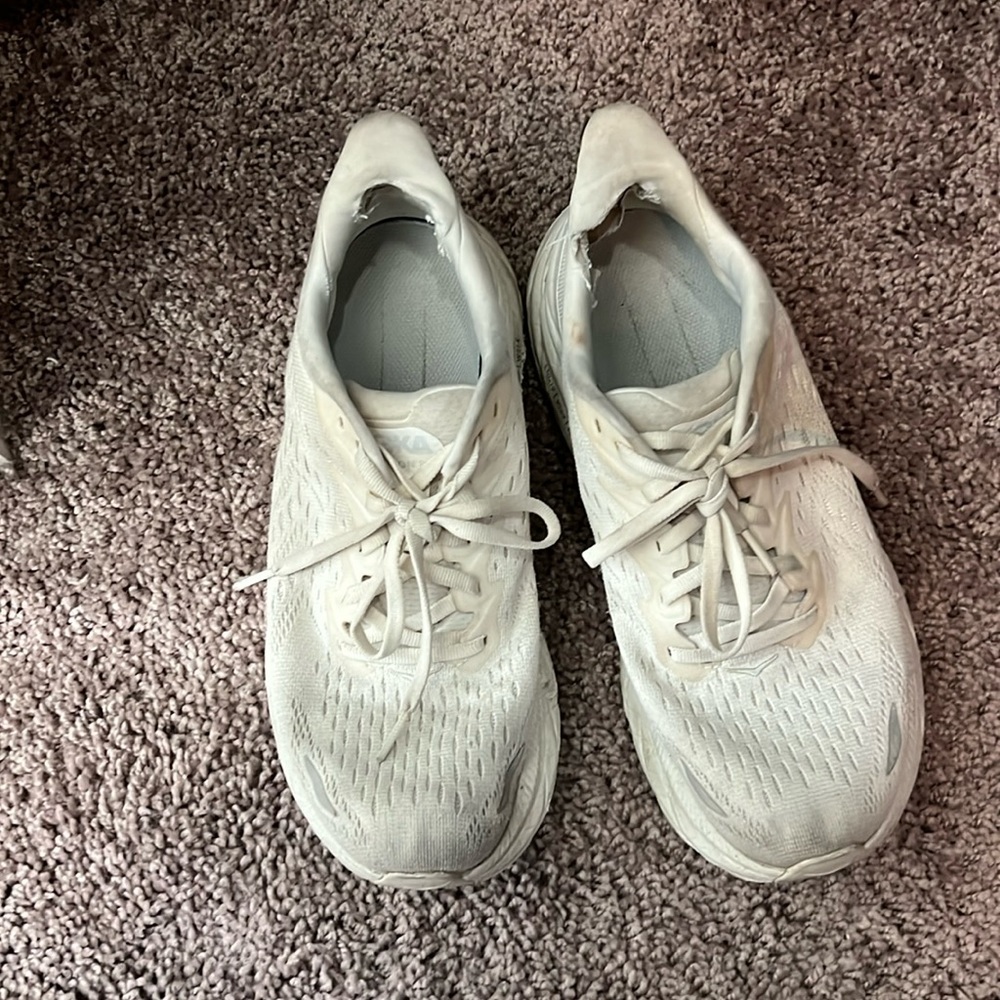 white hokas
